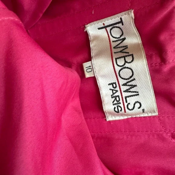 Tony Bowls Pink and Leopard Prom Dress - Picture 7 of 8